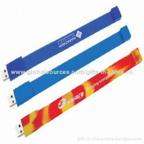 Bracelet 32GB USB Flash Drive, OEM Orders Welcomed, Uses Toshiba or Samsung Chipset